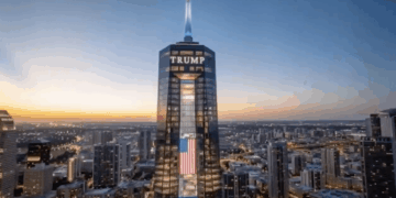 Trump presidential library Miami video rendering Eric Trump project details