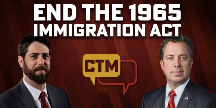 US Rep. Ogles: End 1965 Immigration Act That FLOODED US With 3rd World