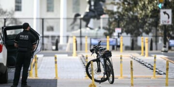 Van Crashes Through Barricade, Driver Detained [WATCH]