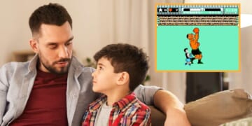 Image for article: Wise Dad Prepares Son For Life's Challenges By Having Him Play 'Mike Tyson's Punch-Out!!'