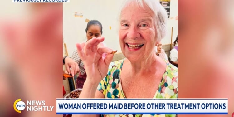 At 84, a Canadian woman with back pain was offered euthanasia and speaks out