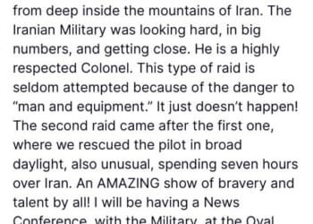 Easter Miracle: U.S. Rescues Second Crewman From Downed F-15E in Iran : The Other McCain