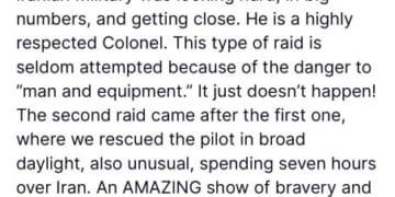 Easter Miracle: U.S. Rescues Second Crewman From Downed F-15E in Iran : The Other McCain