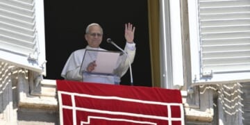 Pope Leo honors Pope Francis at Regina Caeli, stresses importance of truth v ‘fake news’