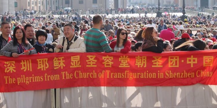 China pressures underground Catholics to join state church, rights group says