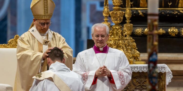Pope Leo XIV tells new priests: ‘You are a channel, not a filter’