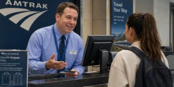 Image for article: Amtrak Informs Small Town Girl Living In A Lonely World That They Don’t Actually Have A Midnight Train Going Anywhere