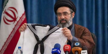 Image for article: Ayatollah Agrees To Surrender But Only If JD Vance Wears This Cute Sailor Outfit