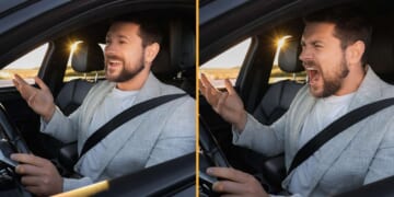 Image for article: Dad Splits Commute Time Between Worshipping The Lord Jesus Christ And Cursing Out Bad Drivers