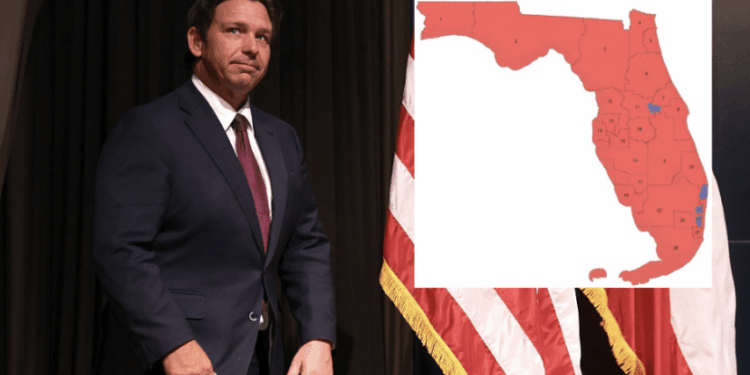 DeSantis Unveils Florida Redistricting Plan That Could Add Up to Four GOP House Seats