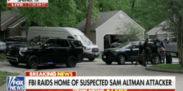 FBI raids Texas home of suspect accused of firebombing Sam Altman’s house in San Francisco