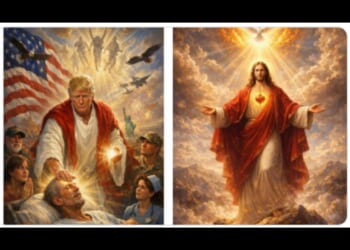 Fallout Over Trump’s Meme Depicting Himself as Jesus Christ Continues: MTG, Franklin Graham, Tucker Carlson Weigh In.