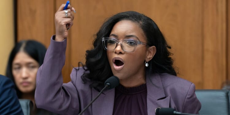 Jasmine Crockett Beclowns Herself, Plays Race Card Defending Ketanji Brown Jackson