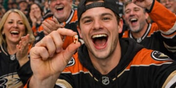 Image for article: Lucky Hockey Fan Catches Foul Tooth