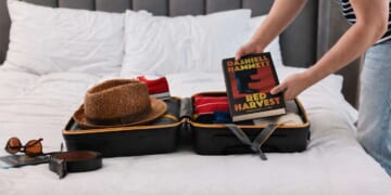 Image for article: Man Packs Book For Vacation So He Can Carry Around Book On Vacation