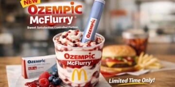 Image for article: McDonald's Adds New Ozempic McFlurry