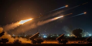 Image for article: Middle East Celebrates Ceasefire With Massive Fireworks Display