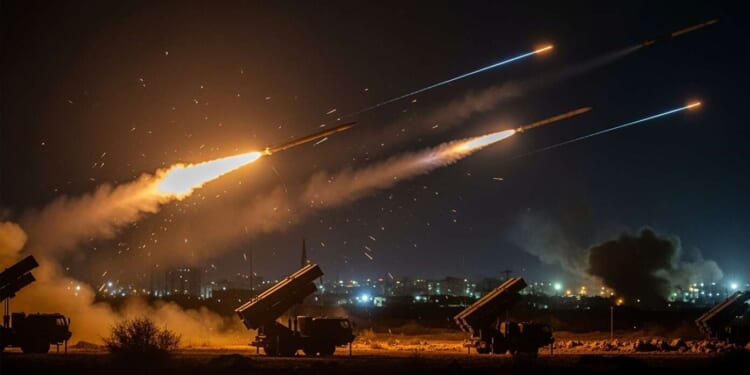 Image for article: Middle East Celebrates Ceasefire With Massive Fireworks Display