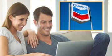 Image for article: Newly Engaged Couple Sets Up Wedding Registry At Chevron Station