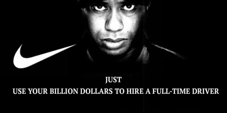 Image for article: Nike Releases New Tiger Woods Ad Campaign 'Just Use Your Billion Dollars To Hire A Full-Time Driver'