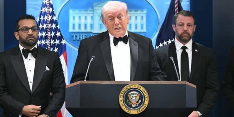 President Trump Speaks After White House Correspondents’ Dinner Shooting