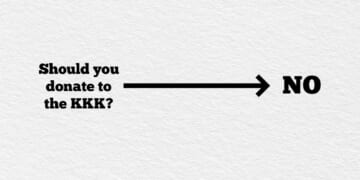 Image for article: Should You Donate To The KKK? A Helpful Flowchart