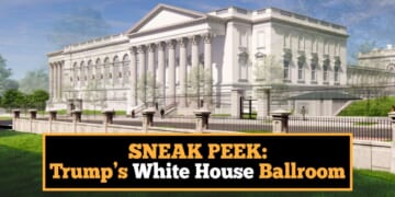 Image for article: Sneak Peek: A Look At The Features Of Trump's White House Ballroom