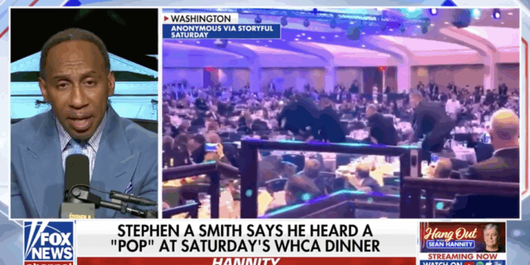 Stephen A. Smith Talks 'Left-Wing Extremism' in Wake of WHCA Dinner [WATCH]