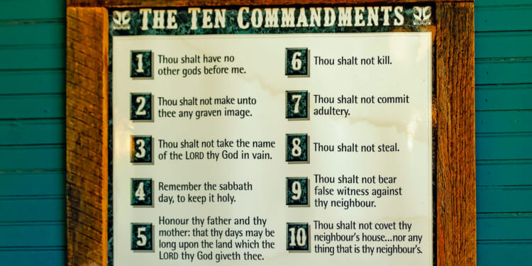Ten Commandments Can Remain in Texas Classrooms