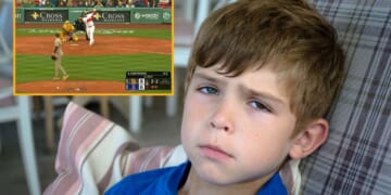 Image for article: Tragic: Blind Child Received Sight Back But First Thing He Saw Was Boston Red Sox Game