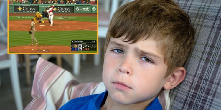 Image for article: Tragic: Blind Child Received Sight Back But First Thing He Saw Was Boston Red Sox Game