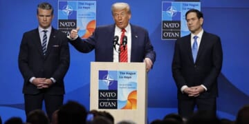 Trump Floats Exit As Allies Sit Out Iran Fight