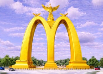 Image for article: Trump Proposes Triumphal Double Golden Arch In Washington, D.C.