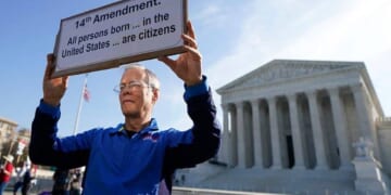 Trump may attend Supreme Court birthright citizenship case 14th Amendment