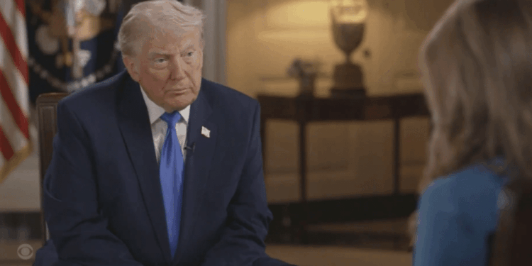 Trump slams CBS’s Norah O’Donnell as “disgraceful” for quoting shooter manifesto during “60 Minutes” interview