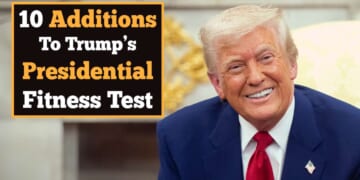 Image for article: 10 New Additions To Trump's Presidential Fitness Test
