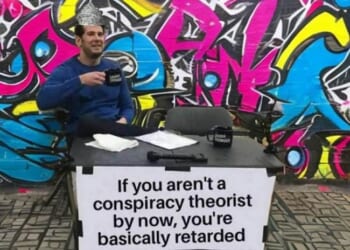 It's time for people to realize that "conspiracy" and "unfounded" are not interchangeable
