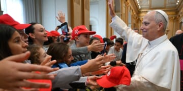 Leo XIV laments that after receiving confirmation, many young people ‘disappear from the parish’