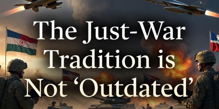 No, the just-war tradition is not ‘outdated’
