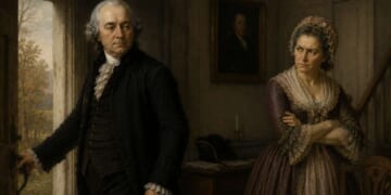 Image for article: Abigail Adams Starting To Believe Husband Made Up This Whole ‘Continental Congress’ As An Excuse To Hang Out With The Boys
