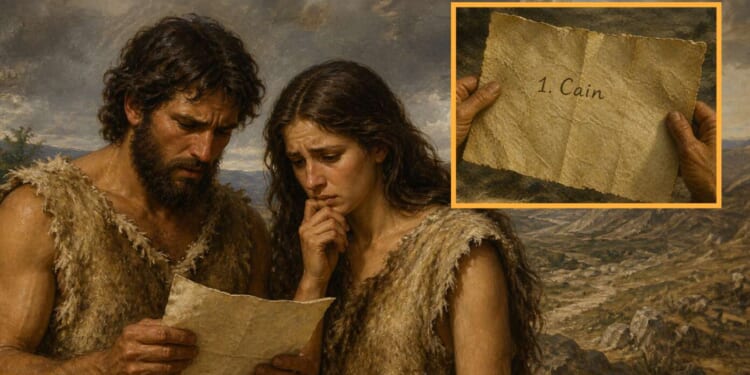 Image for article: Adam And Eve Compile Comprehensive List Of Potential Suspects In Abel's Murder