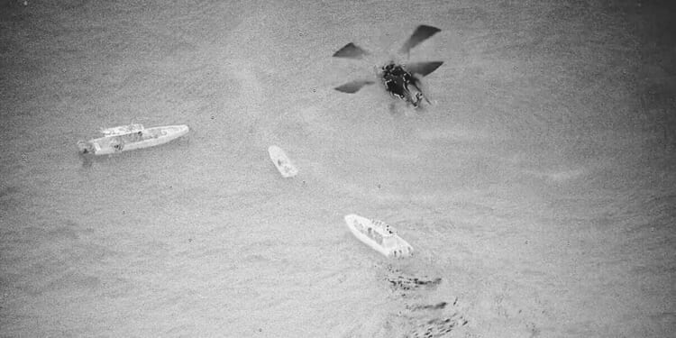 Black Hawk Helicopter Helps U.S. Agents Seize 391 Pounds of Cocaine Near Puerto Rico