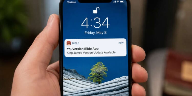 Image for article: Blasphemous Bible App Claims To Have Update For King James Version