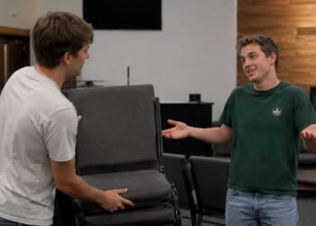Image for article: Church Hack: Explain To Everyone Stacking Chairs That You'd Love To Help But Your Spiritual Gift Is Encouragement