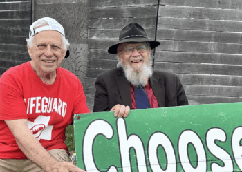 Elderly Robert Joins "It’s a Baby" Waco Activism