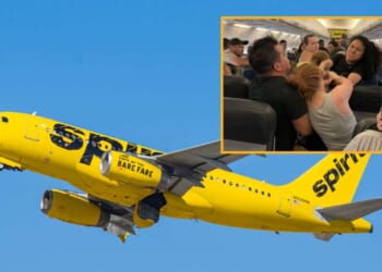 Image for article: Emotional Passengers Board Final Spirit Airlines Flight For One Last All-Out Brawl