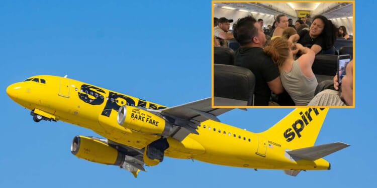 Image for article: Emotional Passengers Board Final Spirit Airlines Flight For One Last All-Out Brawl