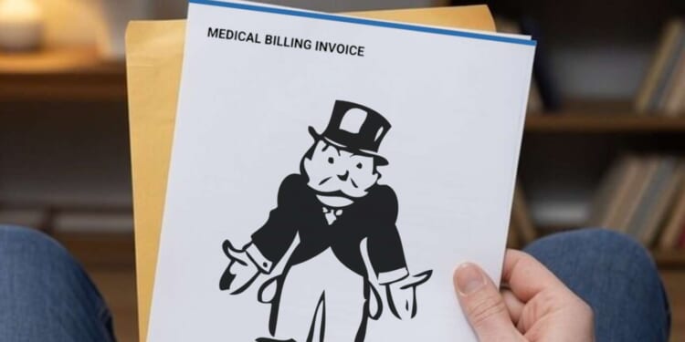 Image for article: Hospital Bill Just Picture Of Sad-Looking Mr. Monopoly With His Pockets Turned Inside Out