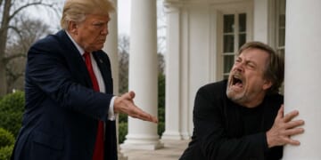 Image for article: 'I Am Your Father,' Reveals Trump To Horrified Mark Hamill