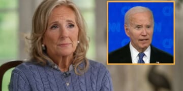 Image for article: Jill Biden Explains She Thought Joe Had A Stroke During Debate, Which Is Why She Left Him Up There To Die